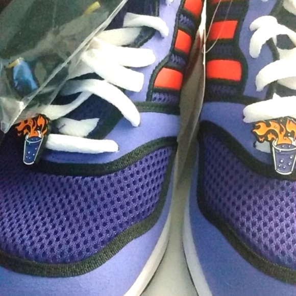 ZX 1000 THE SIMPSONS FLAMING MOES SNEAKERS ADIDAS ORIGINAL H05790 SIZE 7 NWT - Picture 5 of 13